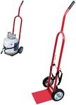 BISupply Propane Cylinder Dolly - 40lb Propane Tank Cart Hand Truck for Gas Propane Tanks 2 Wheel Dolly Cart