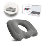 Donut Pillow For Hemorrhoids,Hemorrhoid Pillow,Donut Pillow For Tailbone Pain,Donut Cushion,Donut Pillow Postpartum Pregnancy,Donut Seat Cushion For Low Back Pain,Hemorrhoids,Sciatica,Bedsores (Gray)