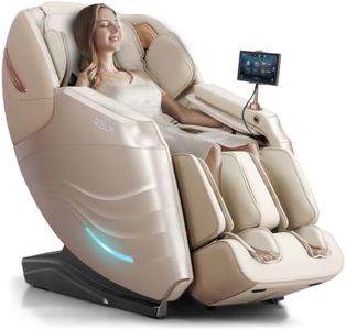 RELX 2026 Massage Chair Full Body, Body Scan, Zero Gravity Recliner, Cream