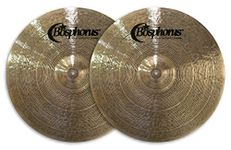 Bosphorus Cymbals N14H 14-Inch New Orleans Series Hihat Cymbals Pair