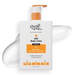 Chemist At Play AHA Body Lotion with 5% Natural AHA, Niacinamide, Shea Butter | For Exfoliating Dry & Dead Skin Cells, Deep Nourishment & Radiant Skin | Skin Brightening Lotion | 236ml