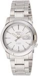 Seiko Men's SNKE49 Automatic Stainless Steel Watch, Silver, Modern