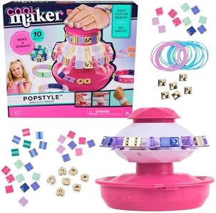 Cool Maker, PopStyle Bracelet Making Kit with 170 Beads, Make & Remake 10 (Packaging May Vary), Arts and Crafts Kids Toys for Ages 7 and up