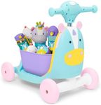 Skip Hop Zoo 3-in-1 Ride-On Toy, Unicorn