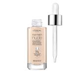 L’Oréal Paris True Match Nude Hyaluronic Tinted Serum, Tinted Face Serum with Hyaluronic Acid for Lightweight Coverage and Instant Hydration, Radiant Finish - Very Light, 30 mL