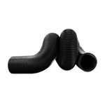 Camco 10-Foot RV Sewer Hose - Great for the Occasional Camper - Crafted of 12 Mils of HTS Vinyl - Compresses to 14-Inches for RV Storage - Black (39601)