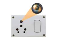 FREDI HD PLUS 4K WiFi Switch Socket | Full HD Audio Video Recording Camera | 24 Hours Watch Live Home and Office | Security Camera (iWFCam APP) Hidden Camera