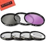 67mm 7PC Filter Set for Canon Rebel