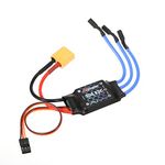 GoolRC 2-4S 30A Brushless ESC Motor Speed Controller Remote Control BEC ESC for Fixed Wing Aircraft 450 V2 Helicopter Boat FPV F450 Mini Quadcopter Drone Without Plug