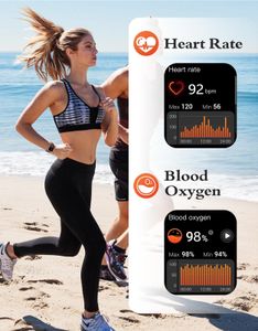 RUIMEN Smart Watch – HD Touchscreen Fitness Tracker