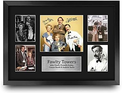 HWC Trading FR A3 Fawlty Towers John Cleese Gifts Printed Signed Autograph Picture for TV Memorabilia Fans - A3 Framed