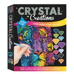 Curious Universe Crystal Creations Neon Tiger KIt | Diamond Painting for Adults | Arts and Crafts Gifts | Animal Crafting for Teenagers