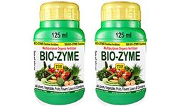 TSR Garden Store PythoZyme organic liquid biofertilizer 250 ml (125 ml + 125ml) with all essential nutrients for all types of plants