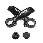 CYSKY Bike Handlebar Ends 22.2mm Aluminum Alloy MTB Handlebar End Security Grips with 2 Bar End Stoppers for MTB,Road Bike,Mountain Bike and Most Bike