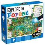 HEADU | Explore The Forest - assemble the puzzle then use the magic torch to discover things that live in the forest | Educational Games & Puzzles | Ages 5-10 years