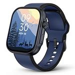 Smart Watch, AI Running Plan, 3ATM Waterproof Fitness Tracker, 1.99" AMOLED Display, Heart Rate Blood Oxygen Sleep Monitoring, Smartwatch for Men Compatible with Android and iOS Blue