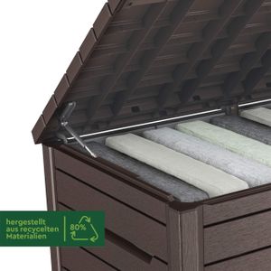 Keter Ontario Outdoor Storage Box for Cushions – Weatherproof Garden Chest