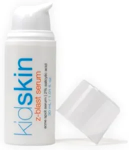 Kidskin - Z-Blast Clarifying Serum, Acne Serum for Face, Face Skin Care for Kids and Teen Skin Ages 9-17, Vegan-and-Cruelty-Free Acne Prone Skin Care, 0.5 fl oz