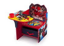 Delta Children Marvel Spider-Man Chair Desk with Storage Bin by