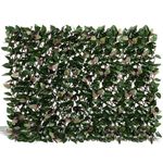 DOEWORKS Expandable Fence Privacy Screen for Balcony Patio Outdoor, 1PC Faux Ivy Fencing Panel for Backdrop Garden Backyard Home Decorations