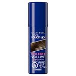 Clairol Root Touch-Up Color + Volume 2-in-1 Temporary Spray, Dark to Medium Brown Hair Color, Pack of 1