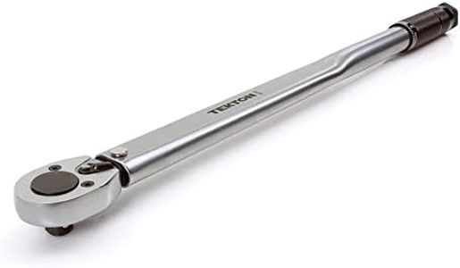 TEKTON 24340 1/2-Inch Drive Click Torque Wrench (25-250 ft.-lb./33.9-338.9 Nm)