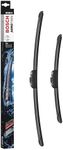 Bosch Wiper Blade Aerotwin AR601S, Length: 600mm/400mm – Set of Front Wiper Blades - Only for Left-Hand Drive (EU)