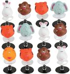 Fun Express Zoo Animal Pop Ups - Party Favor Toys - VBS Vacation Bible School Supplies/Decor - 12 Pieces