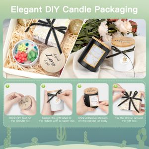 ZEROMX Candle Making Kit – 1200g Wax, Complete DIY Set