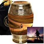 Motorcycle Urn - Cremation Urns for Human Ashes Adult for Funeral, Burial, Niche, or Columbarium Cremation - Urns for Adult Ashes - Cremation Urns for Human Ashes - Large