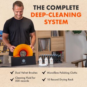 Spincare Vinyl Record Cleaner Kit – Complete Cleaning Solution