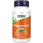 NOW Foods Peppermint Gels, 90 Softgels