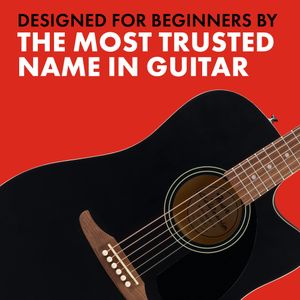 Fender Redondo Dreadnought Acoustic Guitar – Black