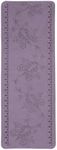 ·NEST BLANCHE· Non-Slip Yoga Mat Towel – Perfect for Hot Yoga, Pilates – Quick Drying, Reversible Use, Ultra-Absorbent, 72 Inches, Purple