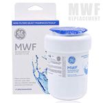 GE MWF Smart Refrigerator Water Filter, Replacement Cartridge, 1-Pack