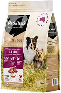 Black Hawk - Grain Free, Adult and Senior Dog Food, Lamb, 2.5kg