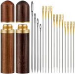 24 Pieces Self Threading Needles Ea