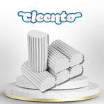 Cleento Damp Duster Cleaning Sponge, Multi-Surface Dust Cleaner Magic Eraser for Blinds, Hair, Glass, Mirrors, Car, Baseboards & Window Grooves - All Purpose, Reuseable Household Supplies (6 Pack)