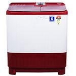 Panasonic 7 kg 5 Star Semi-Automatic Top Loading Washing Machine with Powerful Motor (NA-W70B5RRB, Red, Active Foam System)