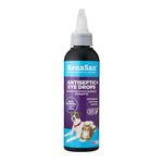 RenaSan Antiseptic Eye Drops (100 ml) – Eye Disinfection, Alcohol-Free, Non-Irritating and Natural Eye Cleaning Solution for Dogs, Cats, Reptiles, Poultry, Avian & Livestock