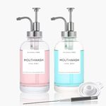 Joyfulmap 2 Mouthwash Dispenser Set