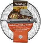 Mr. Bar-B-Q 06814X Stainless Steel Mesh Grilling Skillet