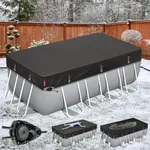 QH.HOME Winter Rectangular Pool Cov