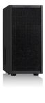 Fractal Design Core 1000 USB 3 - Mini Tower Computer Case - mATX - High Airflow And Cooling - 1x 120mm Silent Fan Included - Brushed Aluminium - Black