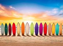 Sunrise Surf - Premium 1000-Piece Jigsaw Puzzle: Vibrant Beach Scene Artwork, New Puzzle for Adults, Eco-Friendly Materials, Unique Gift Idea from Cross & Glory