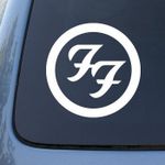 CMI342 Foo Fighters - Vinyl Decal Sticker | Vinyl Color White