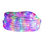 The Christmas Workshop 77610 10 Metre LED Rope Lights | Indoor and Outdoor Christmas Lights | Multi-Coloured | Christmas, Weddings & Gardens | Speed Control