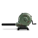 Simond Store Hand Crank Blacksmithing Forge Blower,11 Inch Cast Aluminum Casing, Heavy Duty Manual Forge Blower for Farrier Blacksmith Coal Forge Firepot BBQ Outdoor Cooking Camping