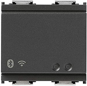 Vimar 16497 Idee Gateway Connected IoT Bluetooth Wi-Fi for Integration, Configuration, Monitoring of View Wireless, via Cloud and App, 2 Modules