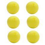 STX Lacrosse Official Lacrosse Balls Yellow - 6 Pack